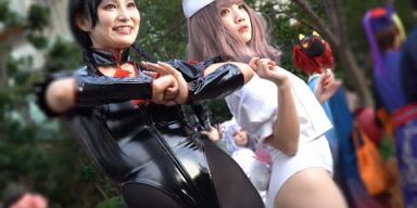 【🎃池ハロ】de 見つけた!!🐱黒猫 & うさぎ🐰ちゃん!