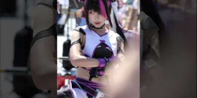 コミケ 篠崎こころ  ストリートファイター6 / ハン・ジュリ #shorts #コミケ102 #コスプレ #coser