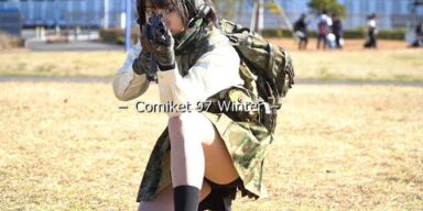 C97 コミケ かざり 武装JK 💣( コミケ97 冬Ver. ) Cosplay Comiket 97